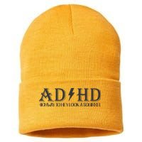 ADHD Highway To Hey Look A Squirrel Sustainable Knit Beanie