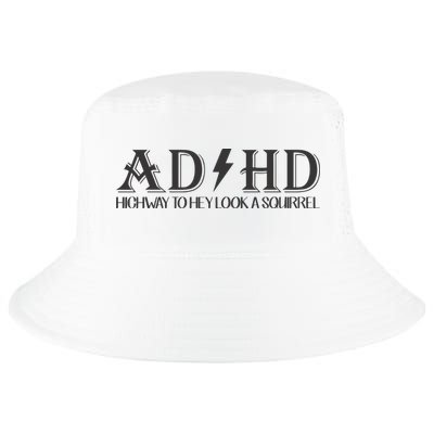 ADHD Highway To Hey Look A Squirrel Cool Comfort Performance Bucket Hat