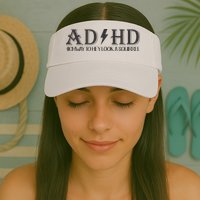 ADHD Highway To Hey Look A Squirrel Visor