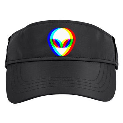 Alien Head Trippy Vaporwave Techno Rave Edm Music Festival Adult Drive Performance Visor