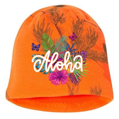 Aloha Hawaii Tropical Beach Kati - Camo Knit Beanie