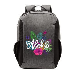 Aloha Hawaii Tropical Beach Vector Backpack