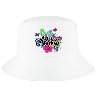 Aloha Hawaii Tropical Beach Cool Comfort Performance Bucket Hat