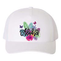 Aloha Hawaii Tropical Beach Yupoong Adult 5-Panel Trucker Hat