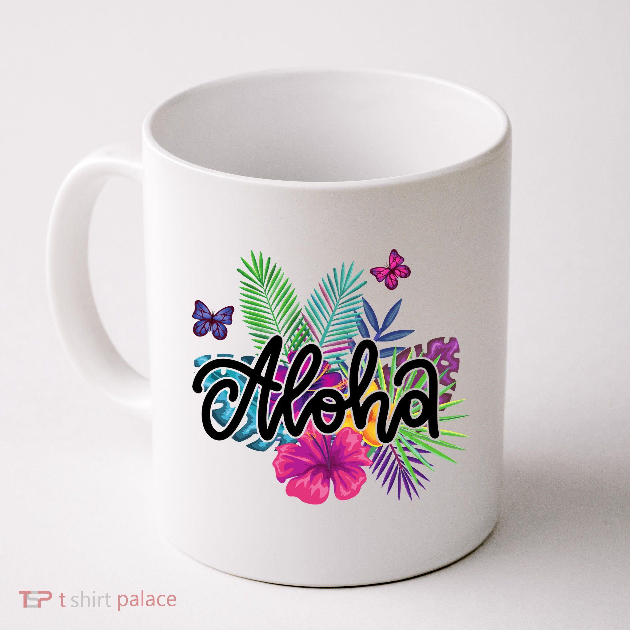 Aloha Hawaii Tropical Beach Mug