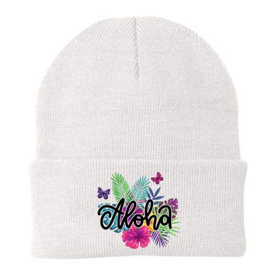 Aloha Hawaii Tropical Beach Knit Cap Winter Beanie