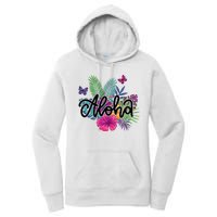 Aloha Hawaii Tropical Beach Women's Pullover Hoodie