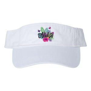 Aloha Hawaii Tropical Beach Valucap Bio-Washed Visor