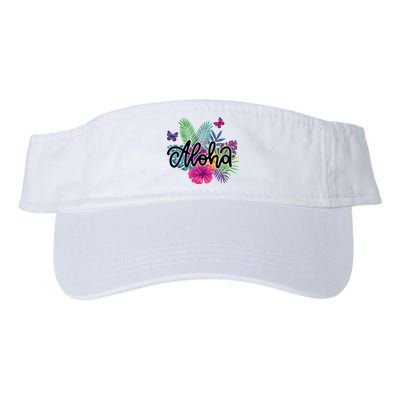 Aloha Hawaii Tropical Beach Valucap Bio-Washed Visor