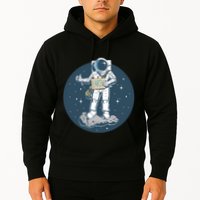 Astronaut Hitchhiking To Earth Hoodie