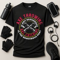 Axe Hatchet Throwing Ax Thrower Axe Catching Performance Shirt