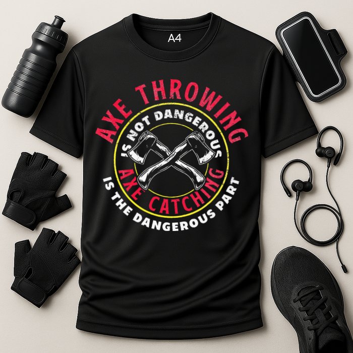 Axe Hatchet Throwing Ax Thrower Axe Catching Performance Shirt