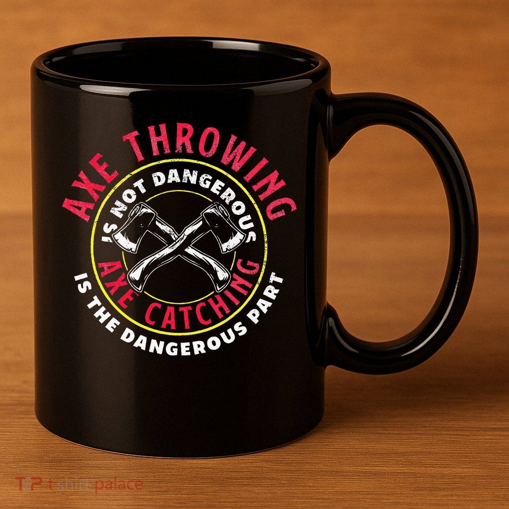 Axe Hatchet Throwing Ax Thrower Axe Catching 11oz C Handle Ceramic Mug
