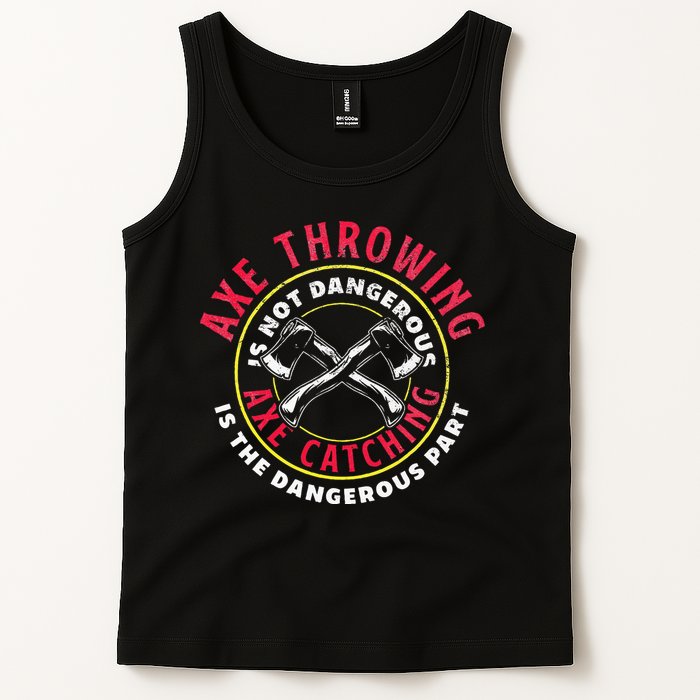 Axe Hatchet Throwing Ax Thrower Axe Catching Tank Top