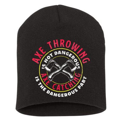 Axe Hatchet Throwing Ax Thrower Axe Catching Short Acrylic Beanie