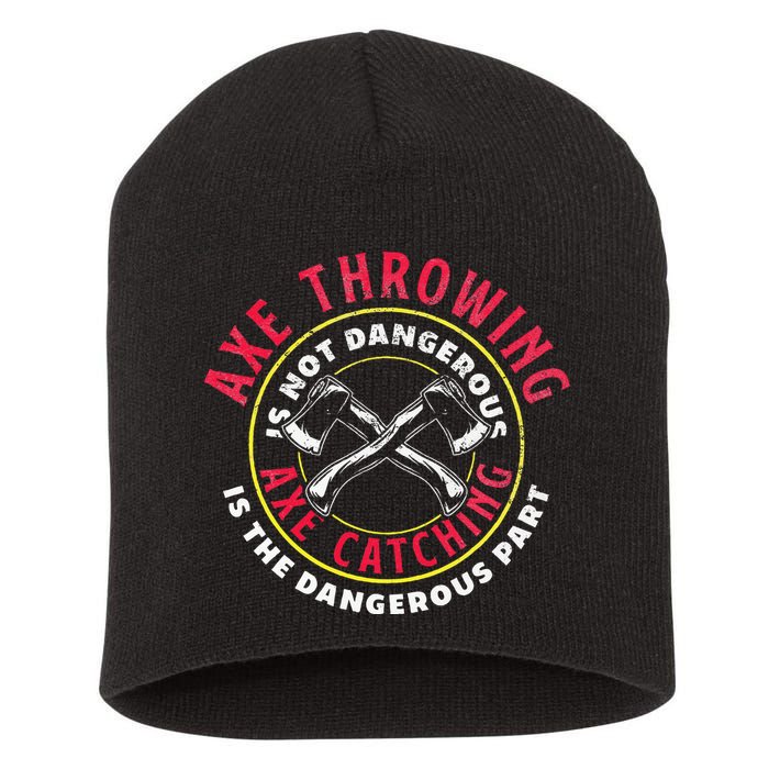 Axe Hatchet Throwing Ax Thrower Axe Catching Short Acrylic Beanie