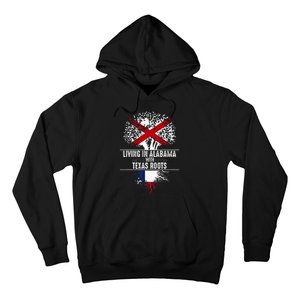 Alabama Home Texas Roots State Tree Flag Love Gift Hoodie