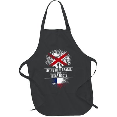 Alabama Home Texas Roots State Tree Flag Love Gift Apron