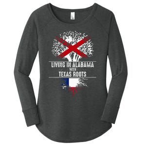 Alabama Home Texas Roots State Tree Flag Love Gift Women's Perfect Tri Tunic Long Sleeve Shirt