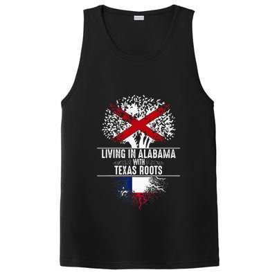 Alabama Home Texas Roots State Tree Flag Love Gift PosiCharge Competitor Tank