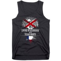 Alabama Home Texas Roots State Tree Flag Love Gift Tank Top