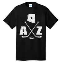 Az Hockey The State Of Arizona Ice Hockey Tall T-Shirt