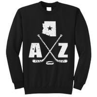 Az Hockey The State Of Arizona Ice Hockey Tall Sweatshirt