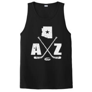 Az Hockey The State Of Arizona Ice Hockey PosiCharge Competitor Tank