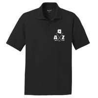 Az Hockey The State Of Arizona Ice Hockey PosiCharge RacerMesh Polo