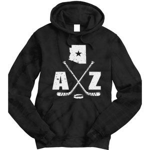 Az Hockey The State Of Arizona Ice Hockey Tie Dye Hoodie