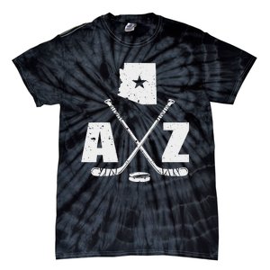 Az Hockey The State Of Arizona Ice Hockey Tie-Dye T-Shirt