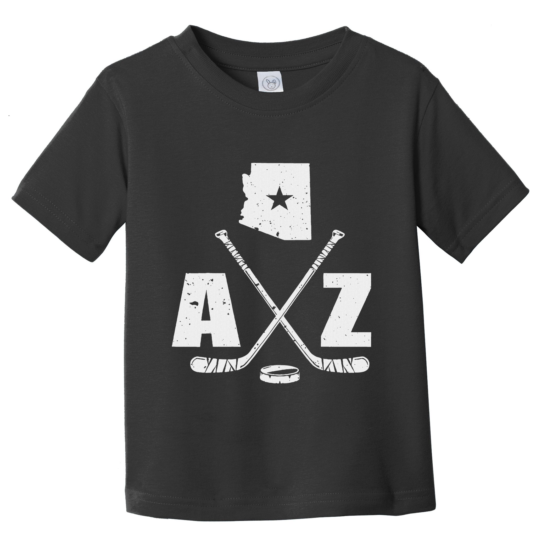 Az Hockey The State Of Arizona Ice Hockey Toddler T-Shirt