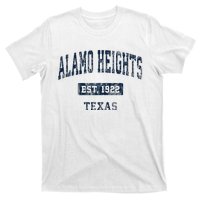 Alamo Heights Texas Tx Vintage Sports Established Gift T-Shirt