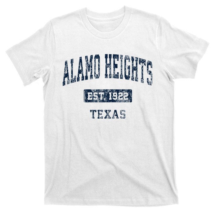 Alamo Heights Texas Tx Vintage Sports Established Gift T-Shirt