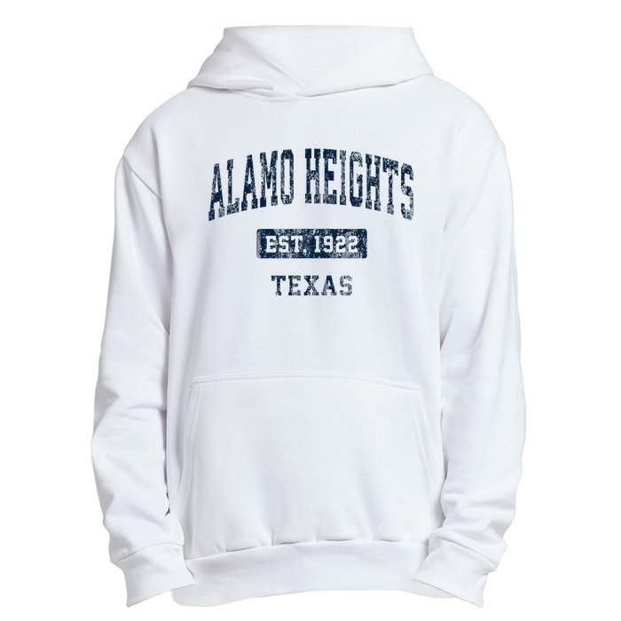 Alamo Heights Texas Tx Vintage Sports Established Gift Urban Pullover Hoodie