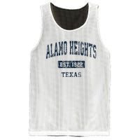 Alamo Heights Texas Tx Vintage Sports Established Gift Mesh Reversible Basketball Jersey Tank