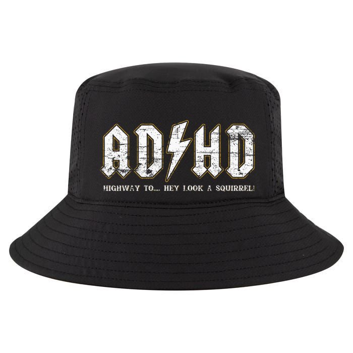 Adhd Highway To Hey Look A Squirrel Hyperactivity Disorder Cool Comfort Performance Bucket Hat
