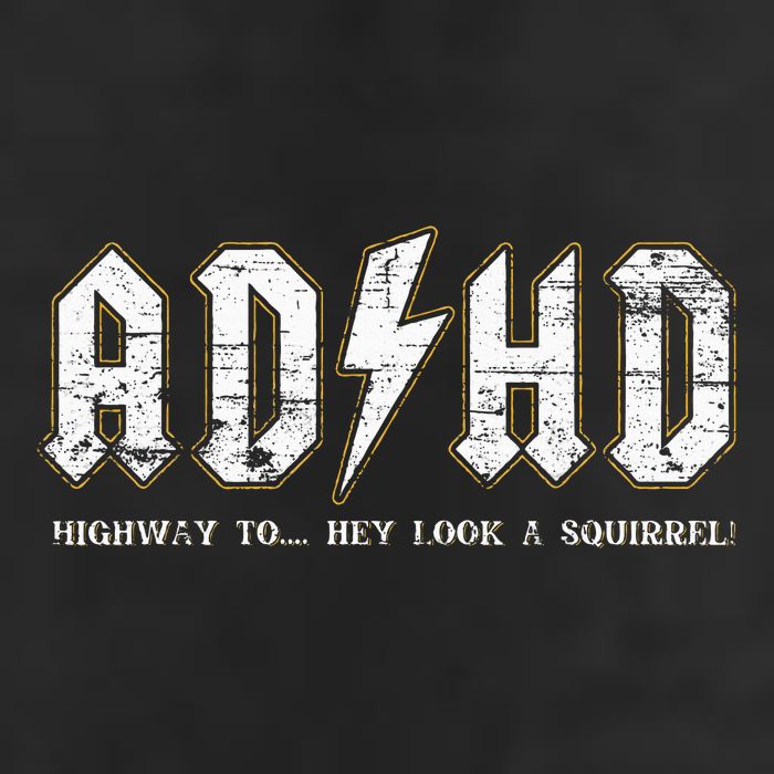 Adhd Highway To Hey Look A Squirrel Hyperactivity Disorder Cool Comfort Performance Bucket Hat