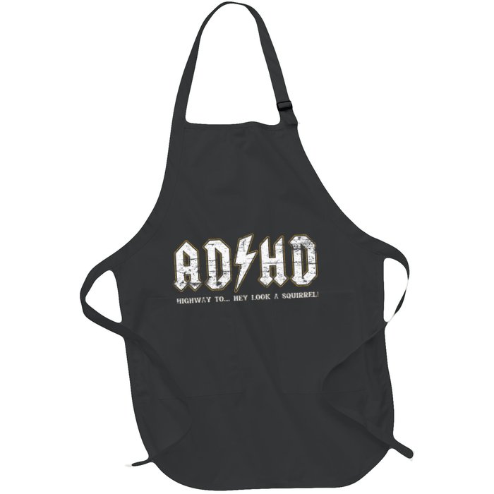 Adhd Highway To Hey Look A Squirrel Hyperactivity Disorder Apron