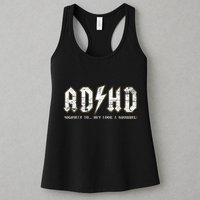 Adhd Highway To Hey Look A Squirrel Hyperactivity Disorder Womens Tank Top