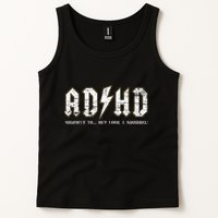 Adhd Highway To Hey Look A Squirrel Hyperactivity Disorder Tank Top