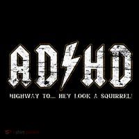 Adhd Highway To Hey Look A Squirrel Hyperactivity Disorder Visor