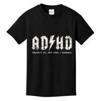 Adhd Highway To Hey Look A Squirrel Hyperactivity Disorder Kids T-Shirt