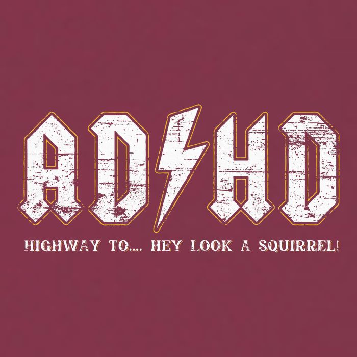 Adhd Highway To Hey Look A Squirrel Hyperactivity Disorder 16oz Travel Tumbler