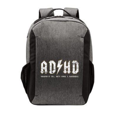 Adhd Highway To Hey Look A Squirrel Hyperactivity Disorder Vector Backpack