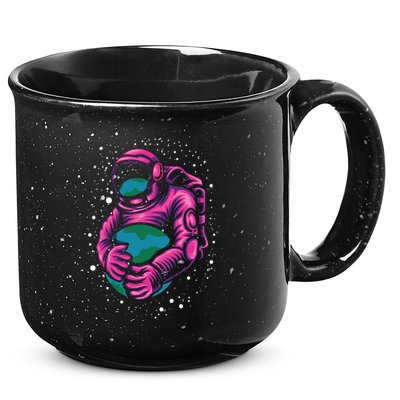 Astronaut Holding The Earth Close 15oz Campfire Ceramic Mug
