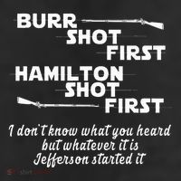 Alexander Hamilton Unique & Funny Burr Shot First Adult Drive Performance Visor