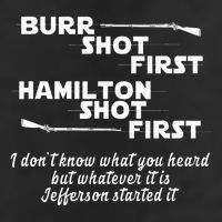 Alexander Hamilton Unique & Funny Burr Shot First Beanie