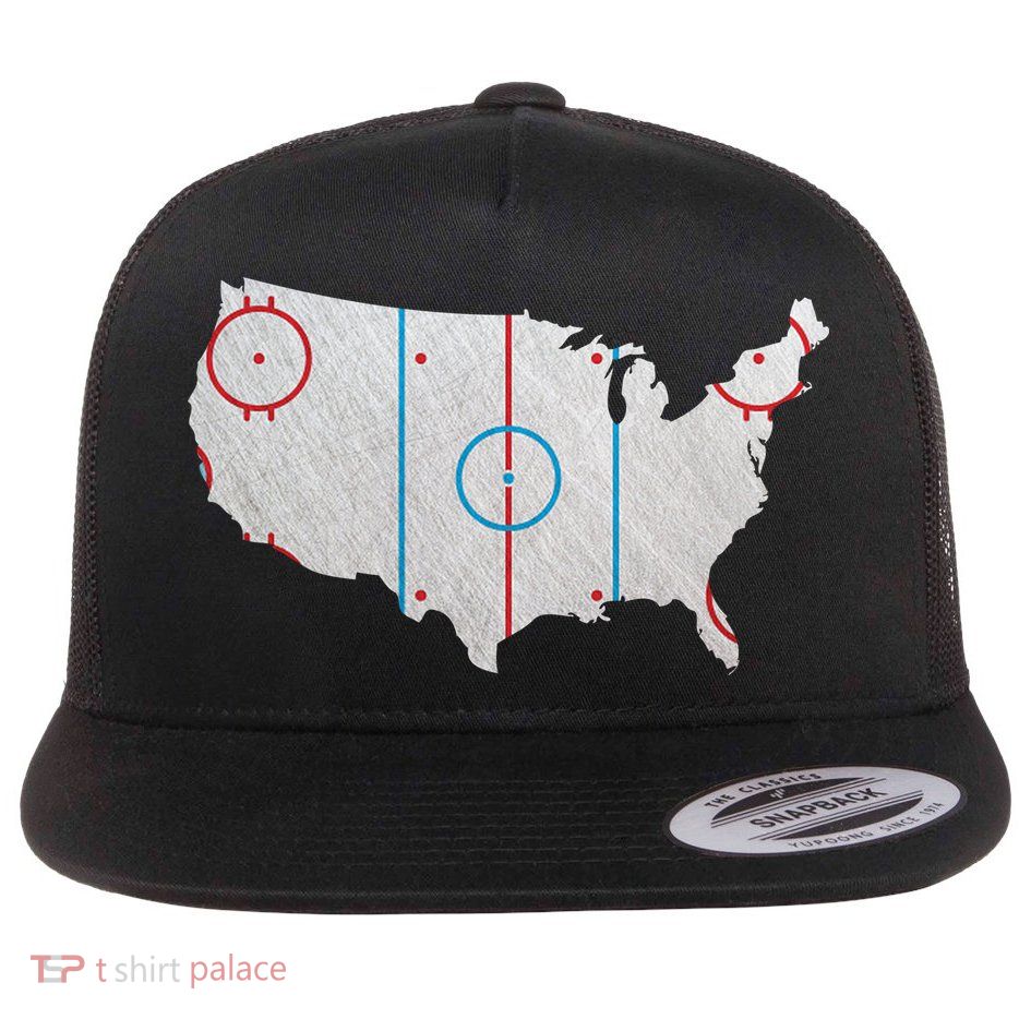 American Hockey USA Flatbill Hat