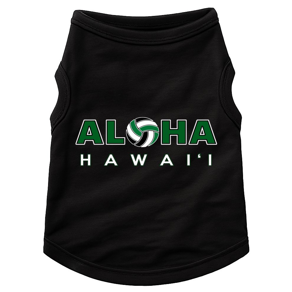 Aloha Hawaii Volleyball Gift Doggie Tank